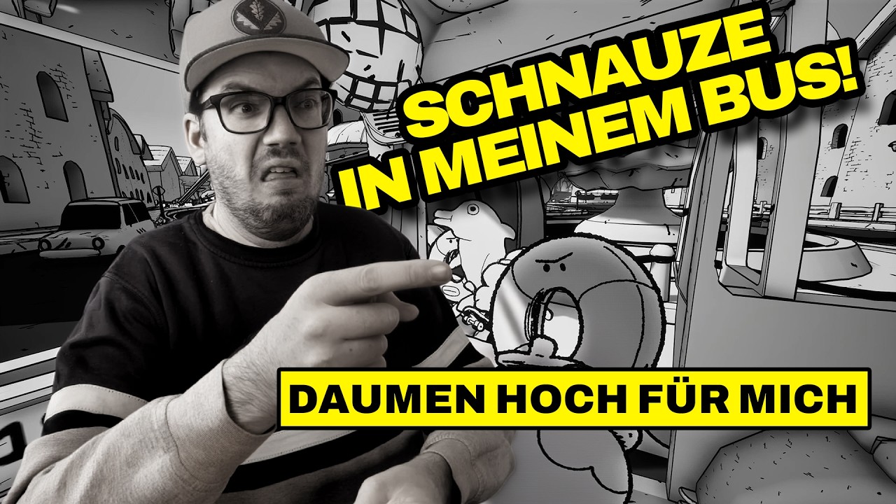 Ein Hoch auf unseren Busfahrer! Thank You Bus Driver angezockt